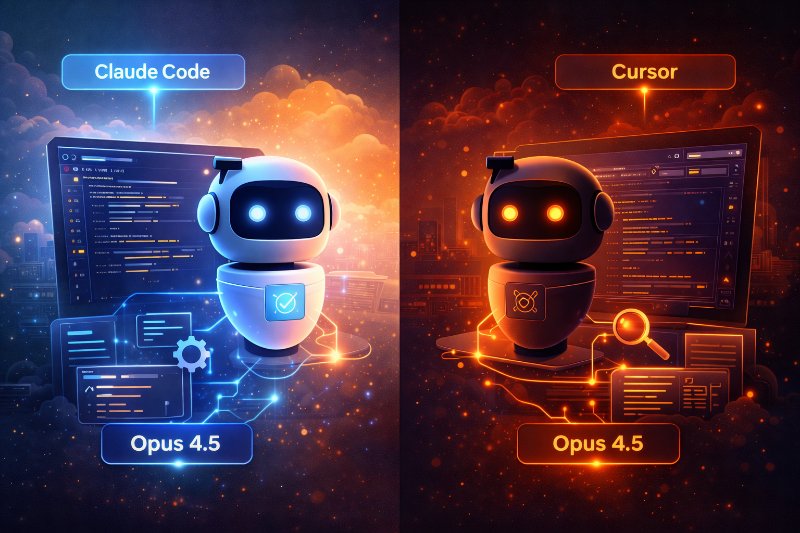 Claude Code vs Cursor: Where Opus 4.5 Is Actually Better